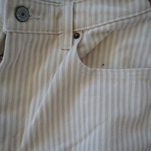 NWT Abercrombie & Fitch Women’s High-Rise 90s Relaxed Jeans Neutral Stripe, 26 S - Picture 7 of 7